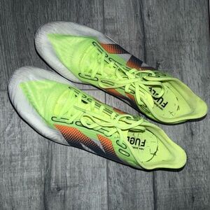 New Balance Men's Neon Green and Orange Athletic Shoes